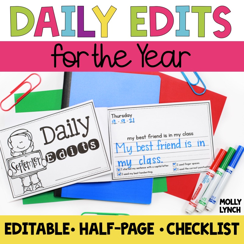 daily edits for the entire year | Lucky Learning with Molly Lynch