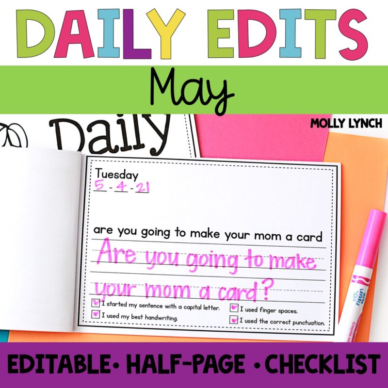 everyday edits may | Lucky Learning with Molly Lynch