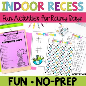 Indoor Recess Ideas for the Classroom | Lucky Learning with Molly Lynch