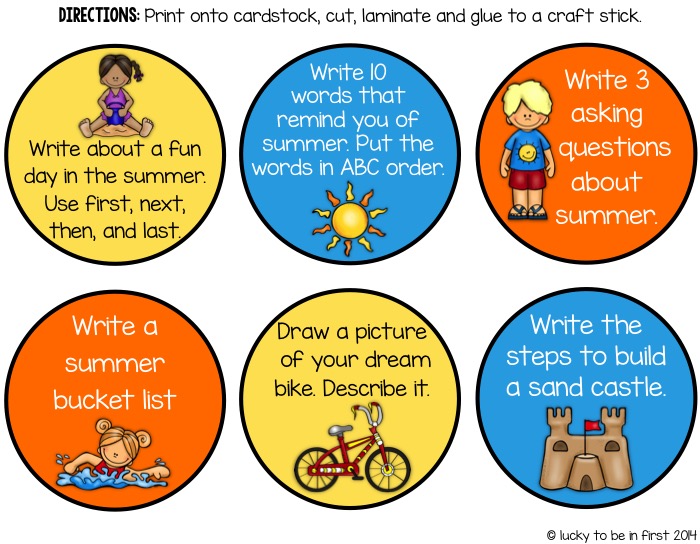 june morning work activities to keep 1st graders engaged | Lucky Learning with Molly Lynch