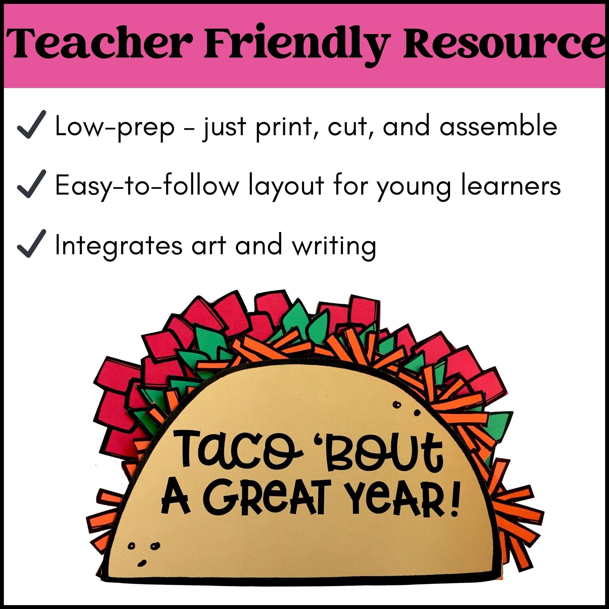 Taco 'Bout a Great Class! {End of the Year Writing Activity} - Image 3