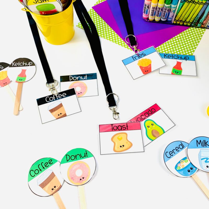 examples of partner cards for matching students in groups | Lucky Learning with Molly Lynch