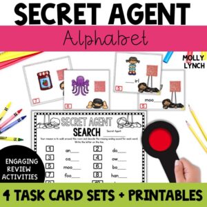 Alphabet Activity for 1st Grade by Lucky Learning with Molly Lynch
