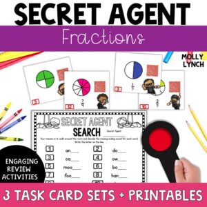 Fractions Activity for 1st Grade by Lucky Learning with Molly Lynch