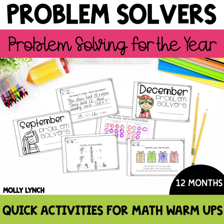 Problem Solving for the Year | Shop Lucky Learning with Molly Lynch