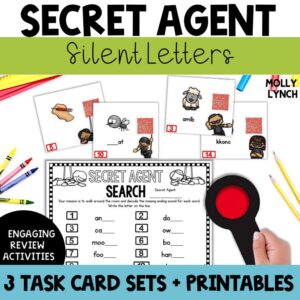 Silent Letters Activity for 1st Grade by Lucky Learning with Molly Lynch