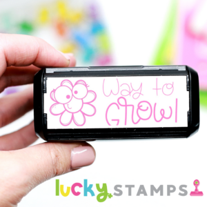 Way to Grow Self Inking Teacher Stamp | Lucky Learning with Molly Lynch