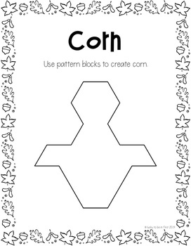 corn pattern block mat in black and white | Lucky Learning with Molly Lynch
