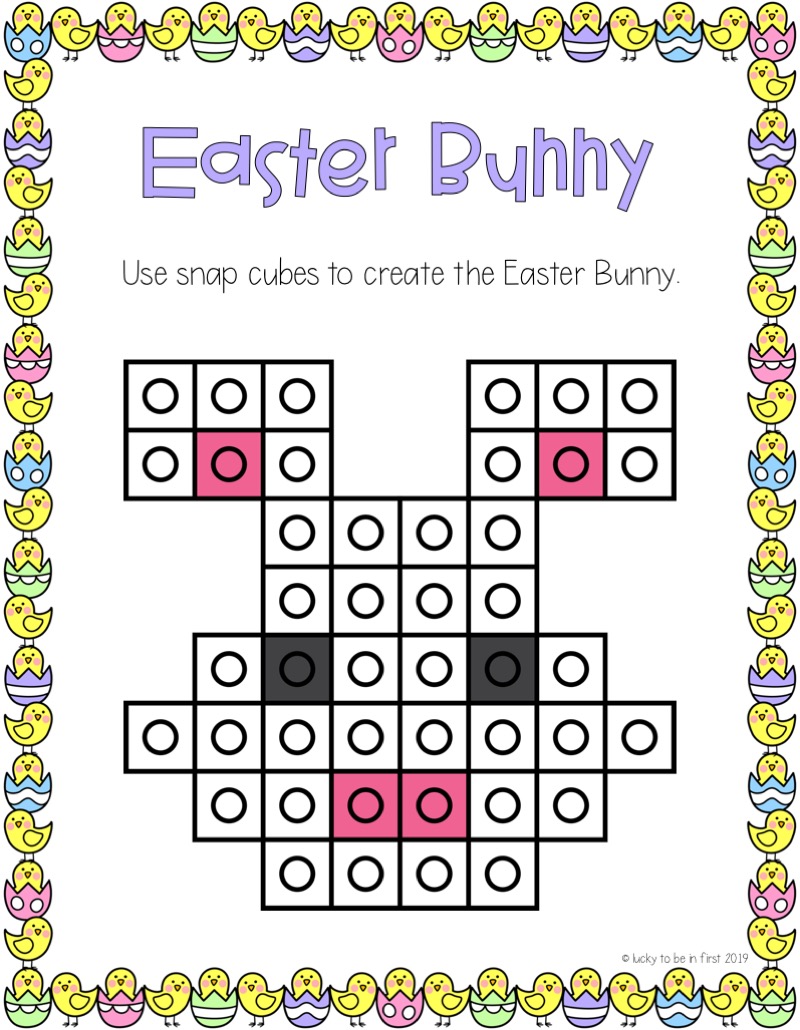 Easter Snap Cubes | Lucky Learning with Molly Lynch