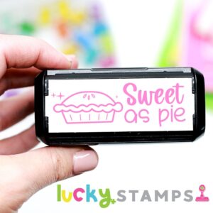 Sweet as Pie Thanksgiving stamp | Lucky Learning with Molly Lynch