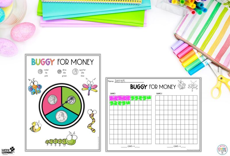 Money Game for 1st Grade | Lucky Learning with Molly Lynch