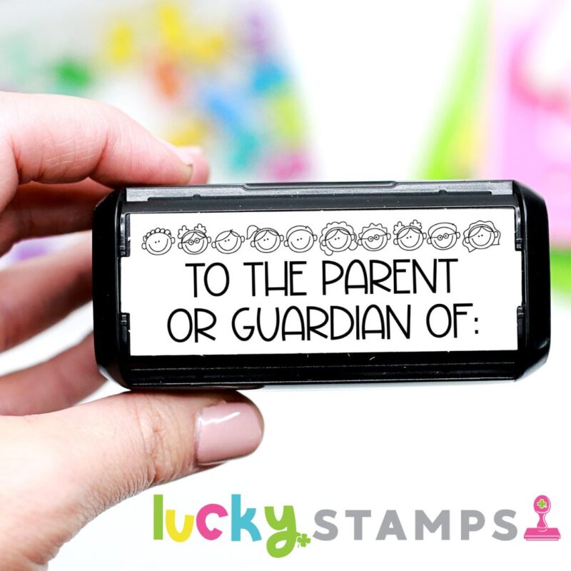 to the Parent or Guardian of Stamp for Teachers | Lucky Learning with Molly Lynch