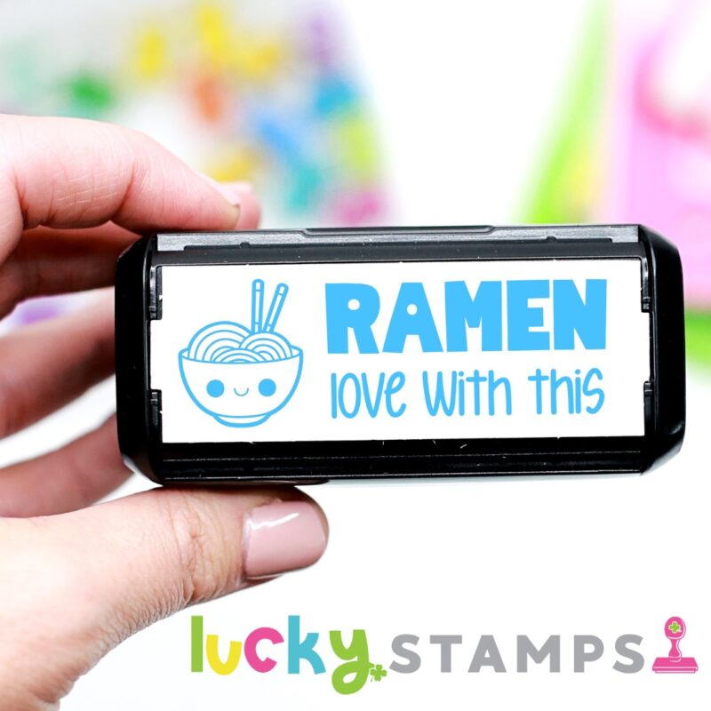 ramen love with this teacher stamp | Lucky Learning with Molly Lynch