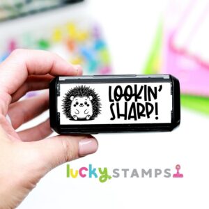Lookin' Sharp Self Inking Stamp